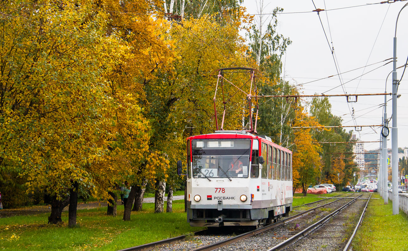 Екатеринбург, Tatra T6B5SU № 778