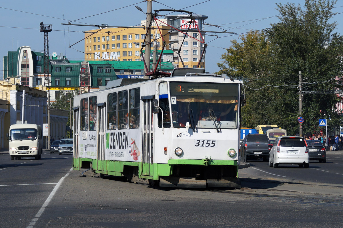 Барнаул, Tatra T6B5SU № 3155