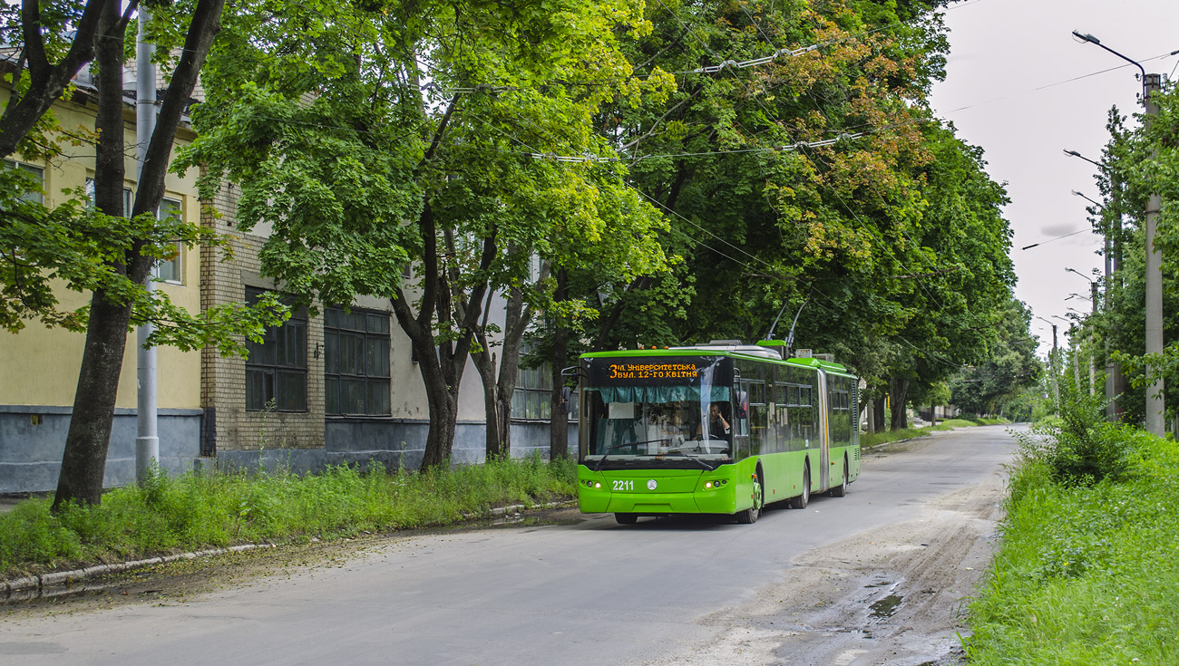 Харьков, ЛАЗ E301D1 № 2211