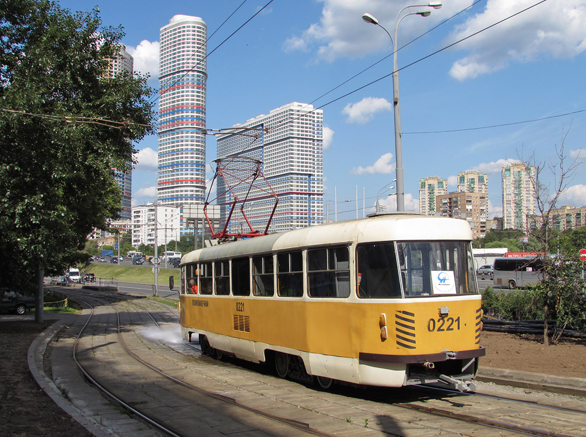 Moskau, Tatra T3SU Nr. 0221