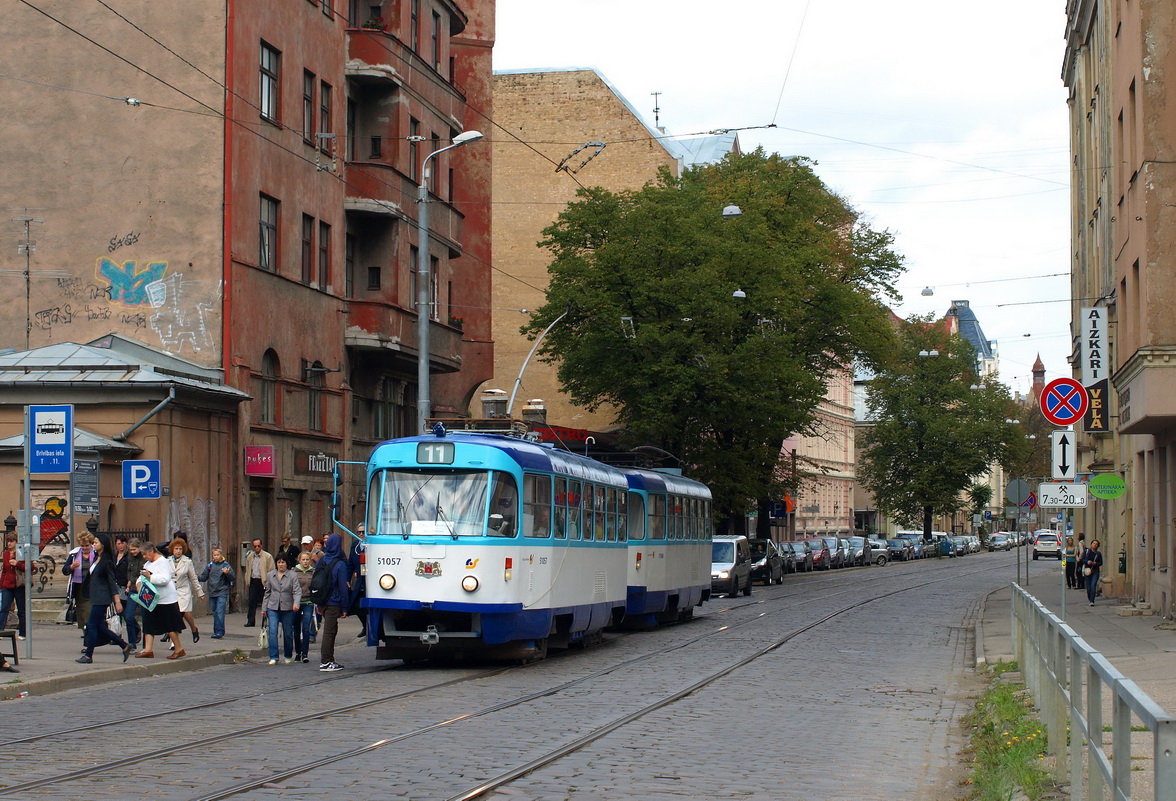 Рига, Tatra T3A № 51057