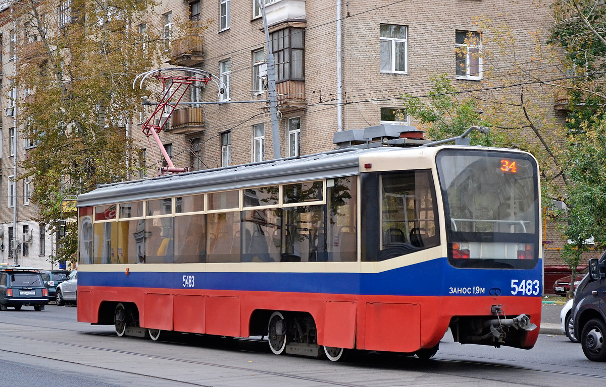 Москва, 71-619КТ № 5483