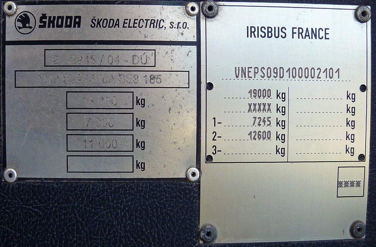 Пардубице, Škoda 24Tr Irisbus Citelis № 318