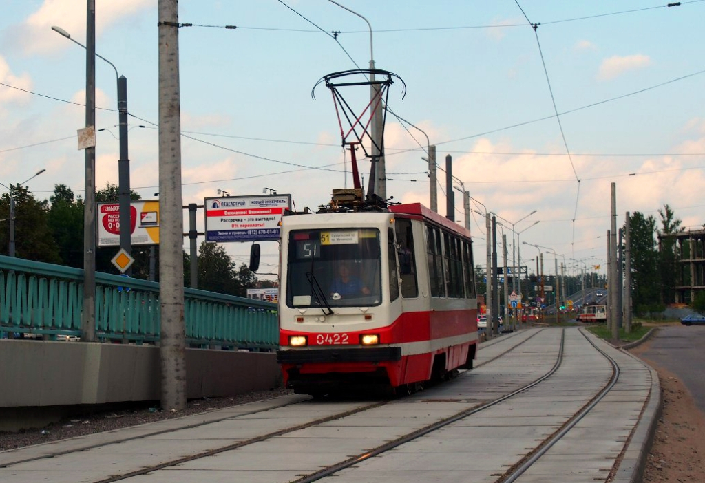 Санкт-Петербург, 71-134К (ЛМ-99К) № 0422