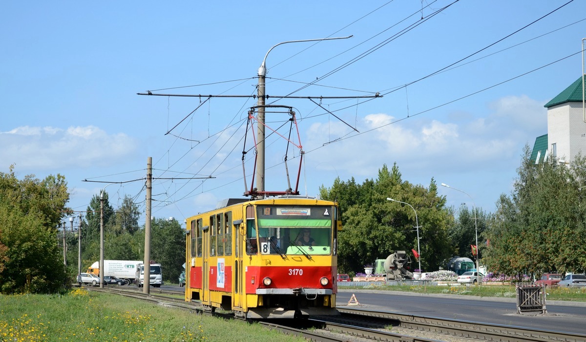 Барнаул, Tatra T6B5SU № 3170