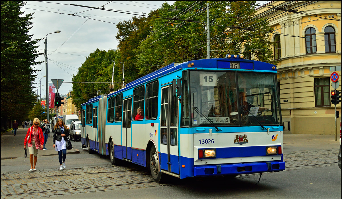 Рига, Škoda 15Tr02/6 № 13026