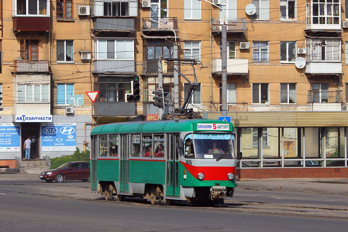 Днепр, Tatra T4DM № 1415