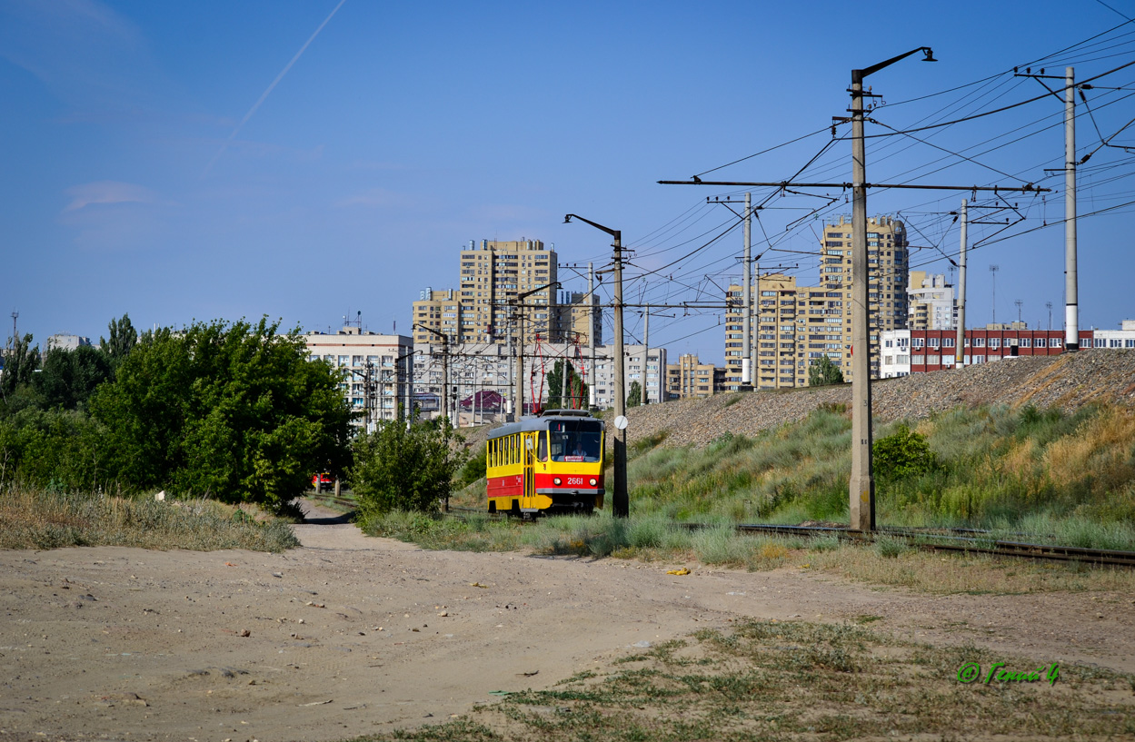 Волгоград, Tatra T3SU мод. ВЗСМ № 2661
