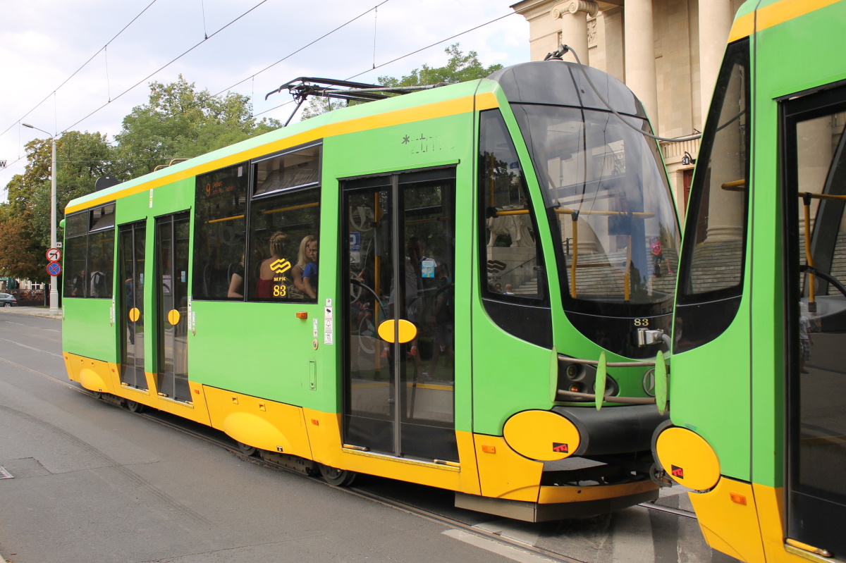 Познань, Konstal 105N-Alfa HF07 № 83