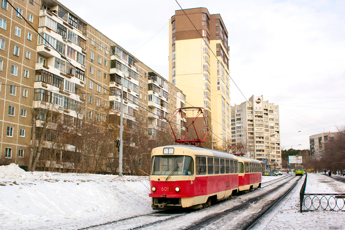 Екатеринбург, Tatra T3SU № 601