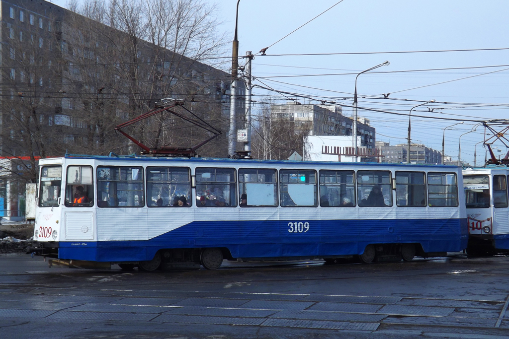 Магнитогорск, 71-605 (КТМ-5М3) № 3109