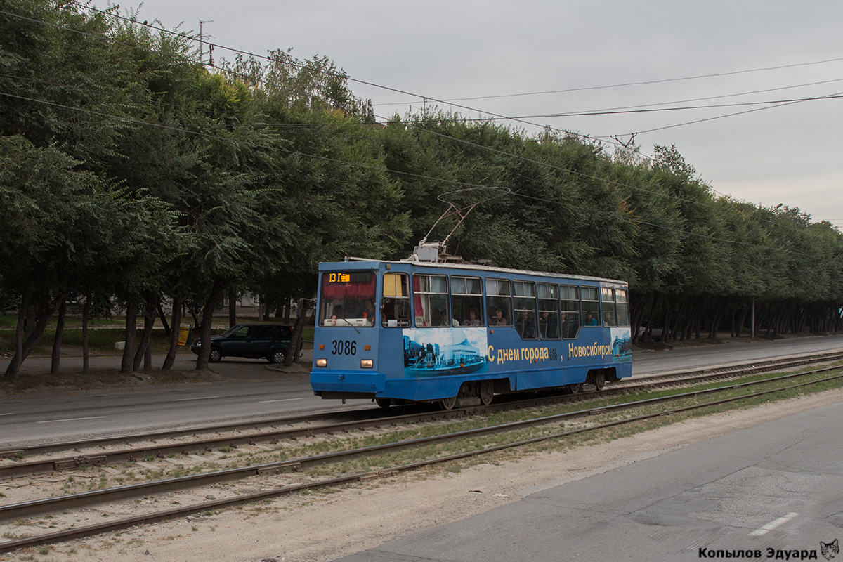 Новосибирск, 71-605 (КТМ-5М3) № 3086