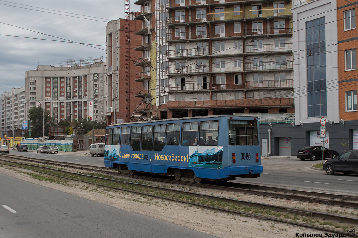 Новосибирск, 71-605 (КТМ-5М3) № 3086