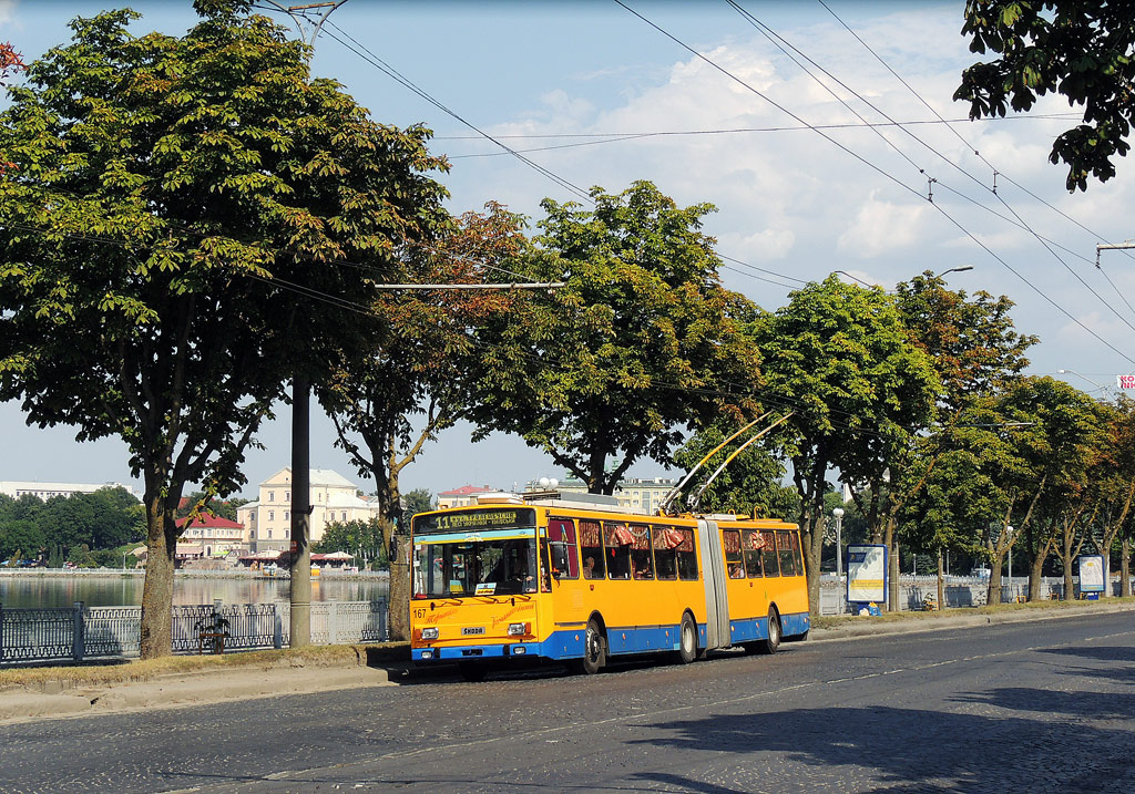 Тернополь, Škoda 15Tr13/6M № 167