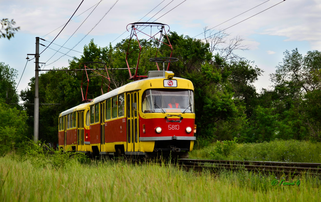 Волгоград, Tatra T3SU № 5813