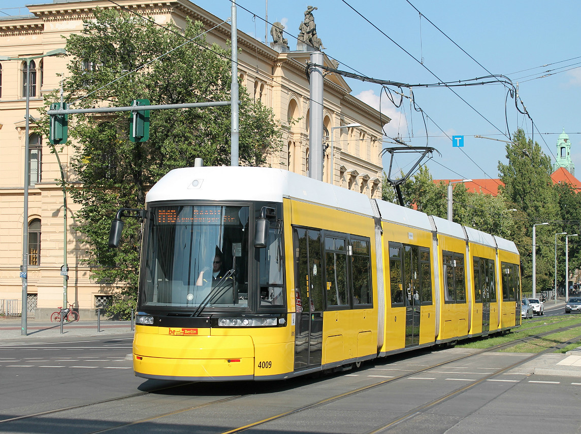 Берлин, Bombardier Flexity Berlin (GT6-08ZR/F6Z) № 4009