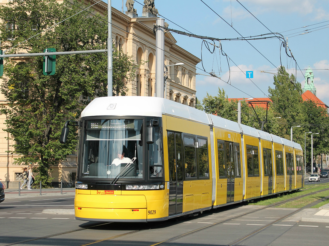 Берлин, Bombardier Flexity Berlin (GT8-08ZR/F8Z) № 9029