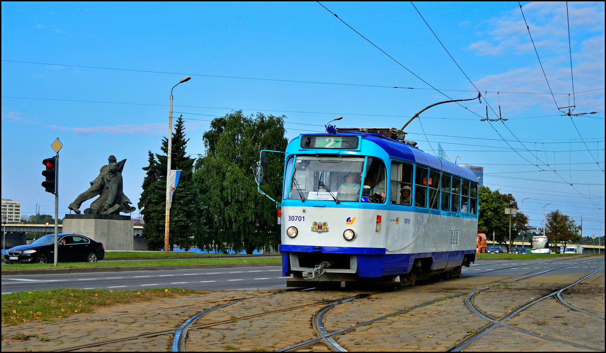 Рига, Tatra T3A № 30701