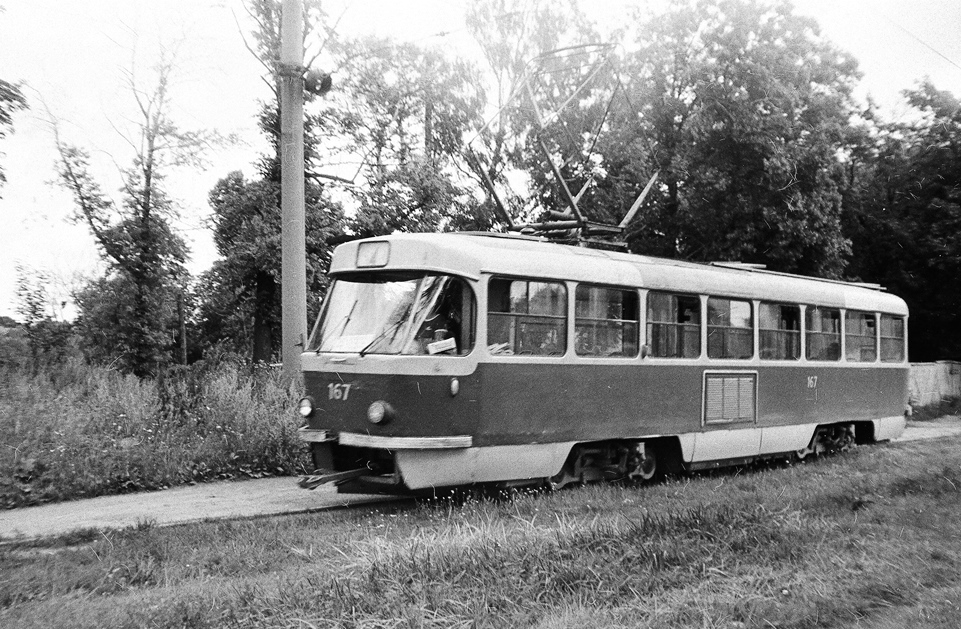 Калининград, Tatra T4SU № 167; Калининград — Старые фотографии