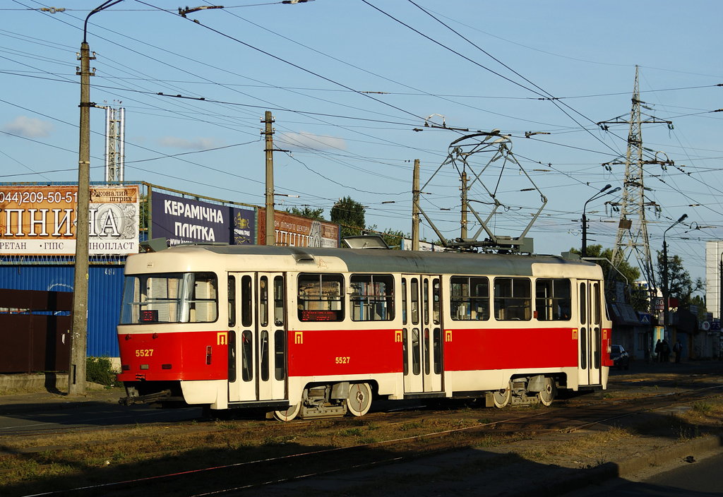 Киев, Tatra T3SUCS № 5527