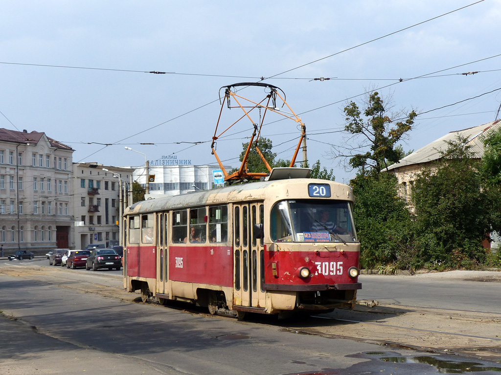 Харьков, Tatra T3SU № 3095