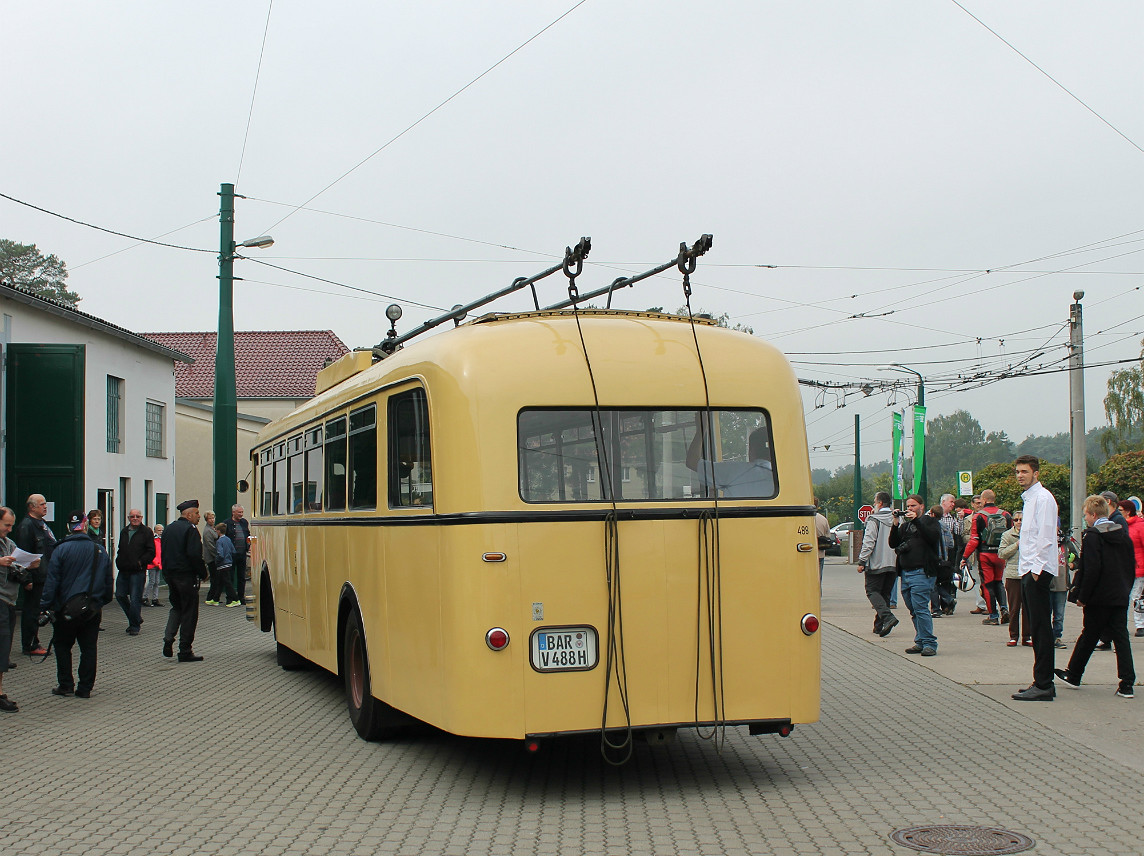 Эберсвальде, AEG HS56 № 488; Эберсвальде — Юбилей: 75 лет троллейбусу в Эберсвальде (12.09.2015)