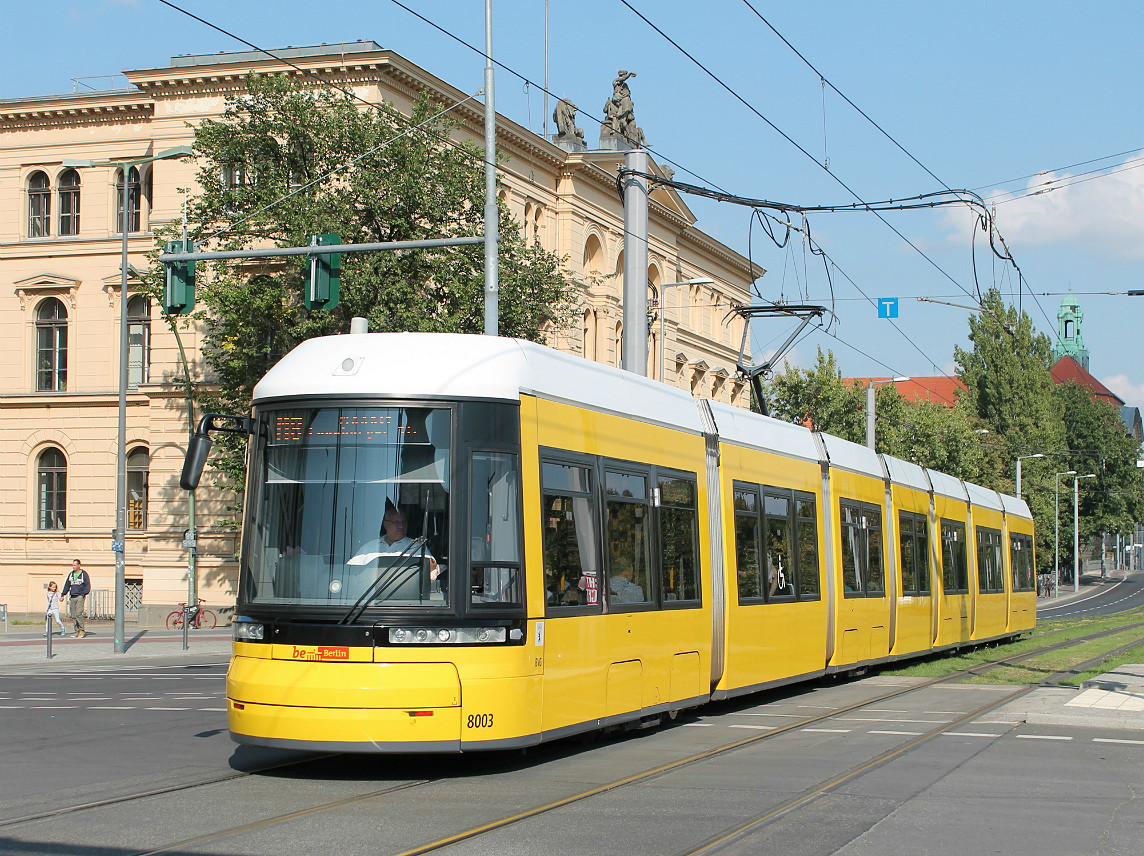 Берлин, Bombardier Flexity Berlin (GT8-08ER/F8E) № 8003