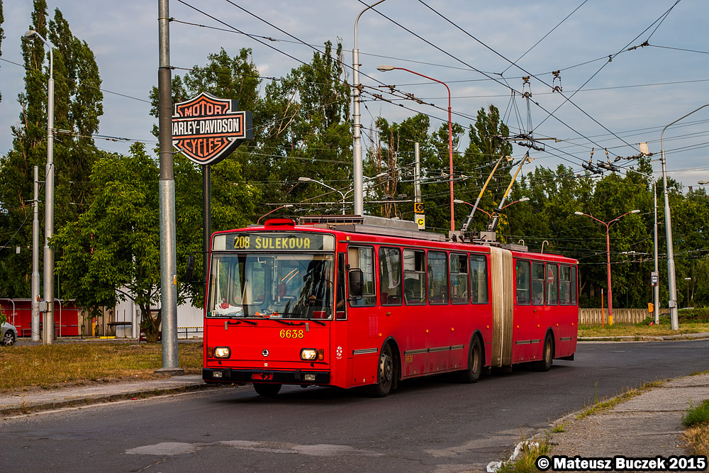 Братислава, Škoda 15Tr13/6M № 6638