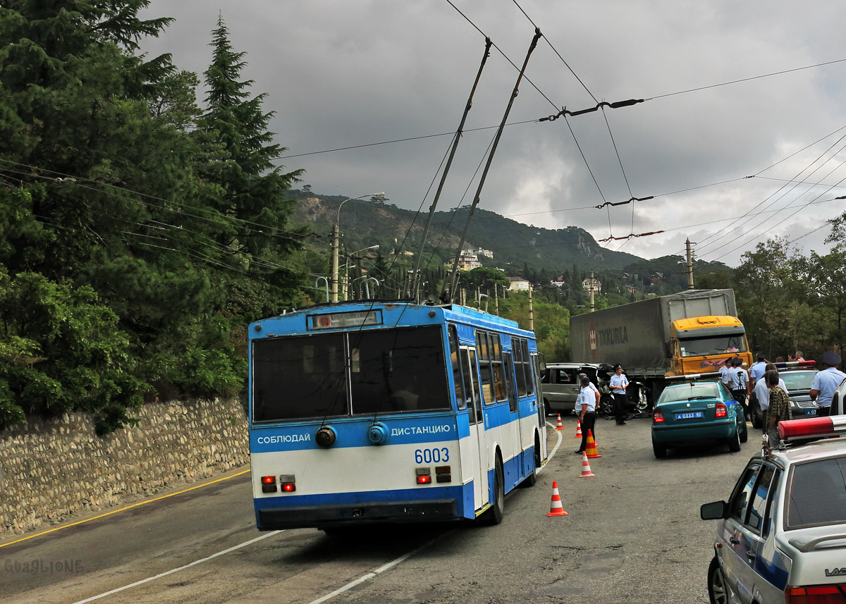Крымский троллейбус, Škoda 14Tr02/6 № 6003