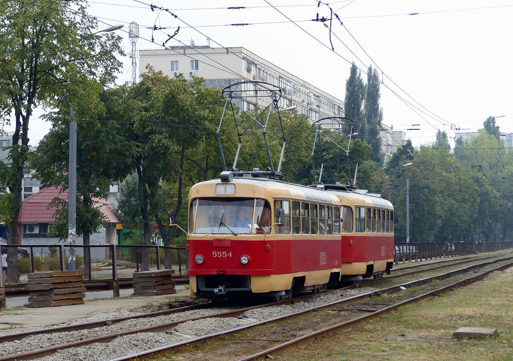 Киев, Tatra T3SU № 5554