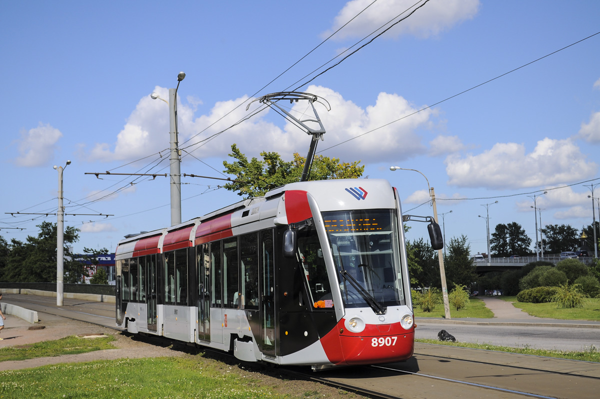 Санкт-Петербург, 71-801 (Alstom Citadis 301 CIS) № 8907