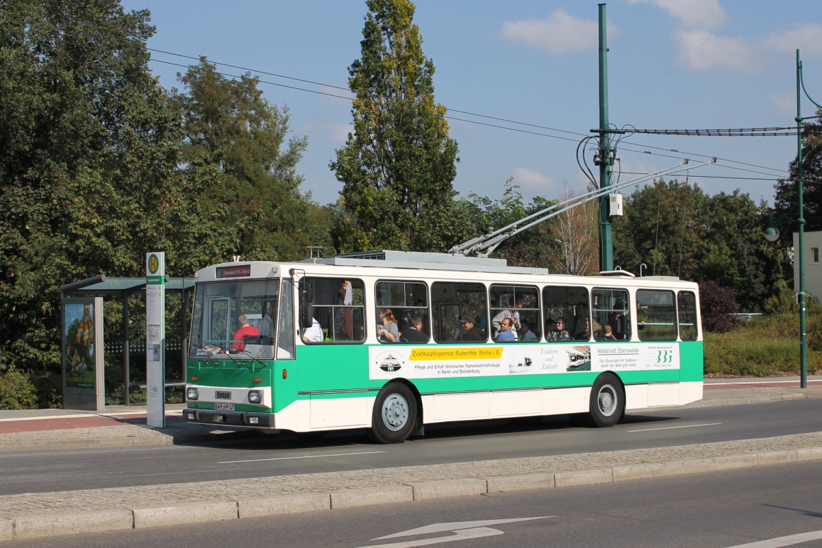 Эберсвальде, Škoda 14Tr03 № 3; Эберсвальде — Юбилей: 75 лет троллейбусу в Эберсвальде (12.09.2015)