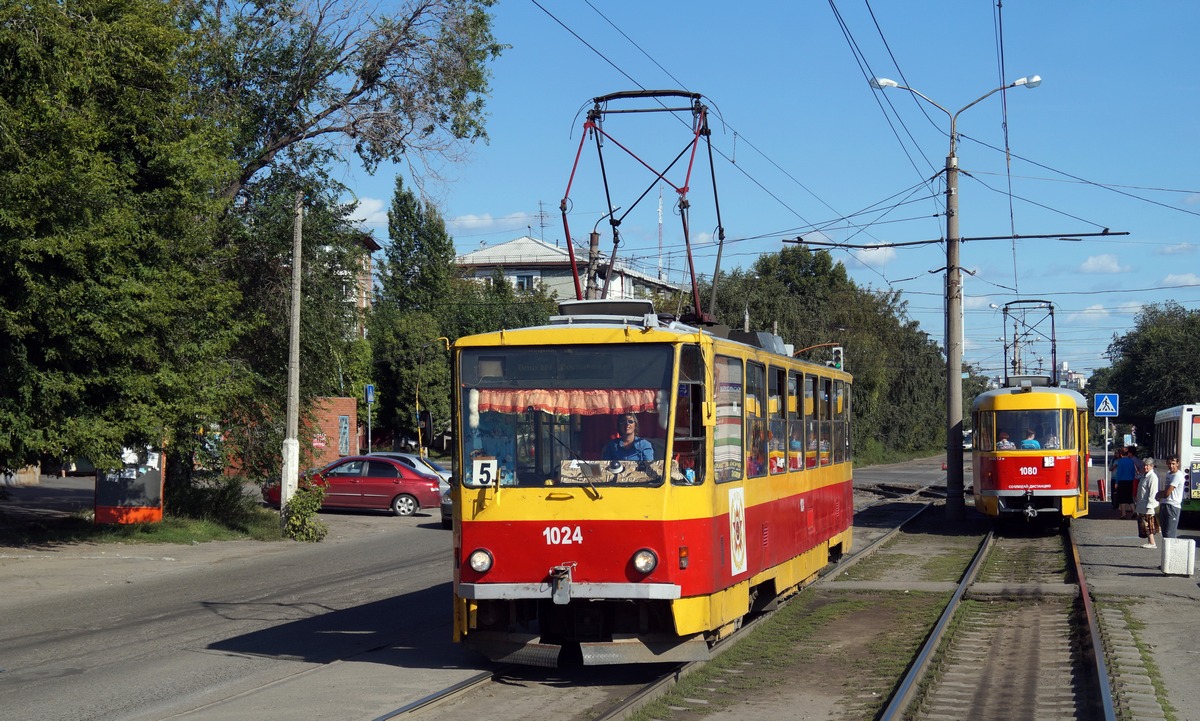 Барнаул, Tatra T6B5SU № 1024 Барнаул, Tatra T6B5SU № 1024
