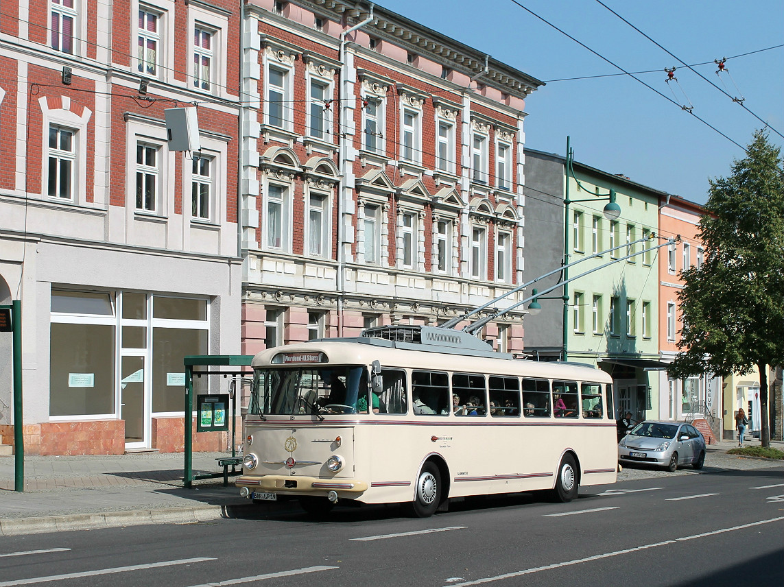 Еберсвальде, Škoda 9Tr14 № 19; Еберсвальде — Юбилей: 75 лет троллейбусу в Эберсвальде (12.09.2015)