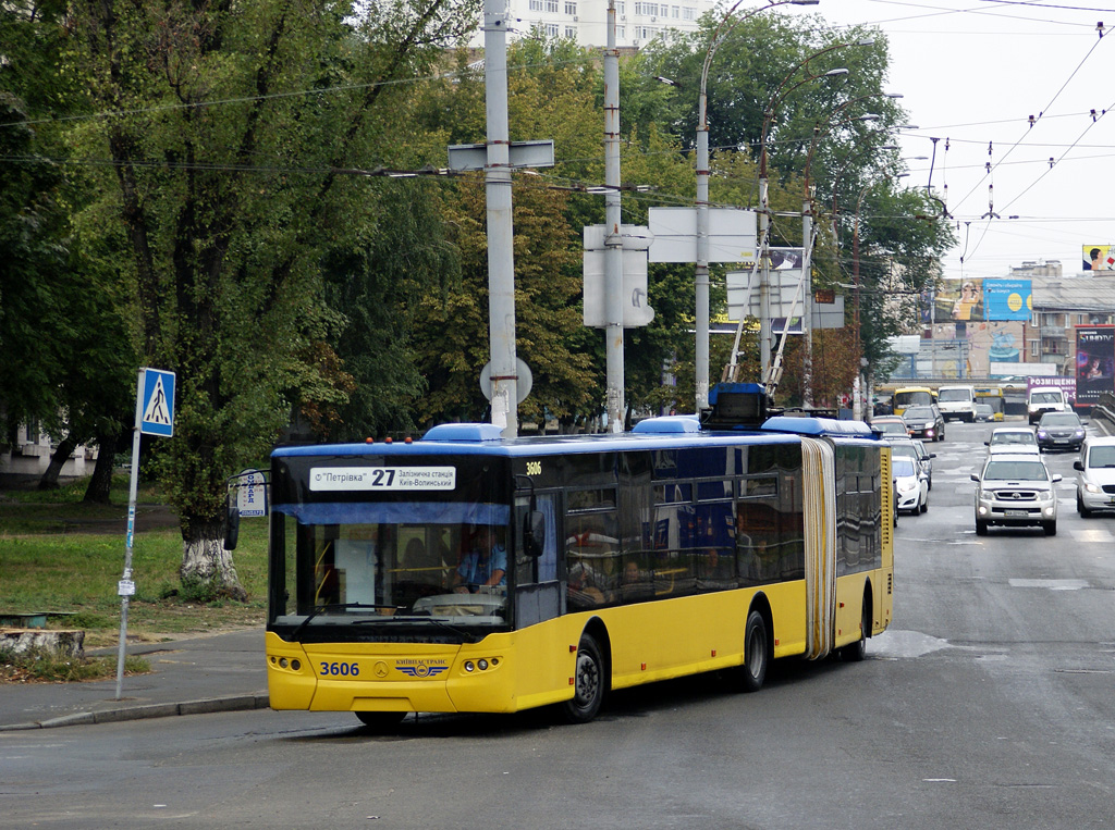 Киев, ЛАЗ E301D1 № 3606