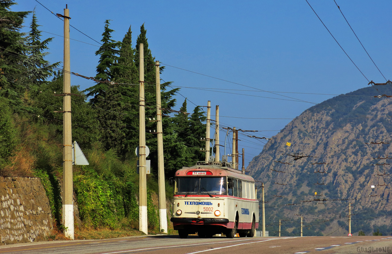 Крымский троллейбус, Škoda 9Tr10 № 5002