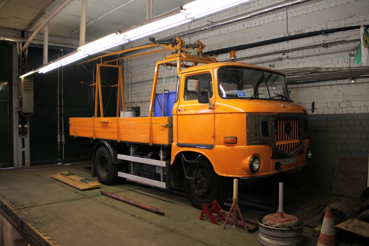 Eberswalde — Anniversary: 75 years of trolleybuses in Eberswalde (12.09.2015) • Jubiläum: 75 Jahre Obusbetrieb in Eberswalde (12.09.2015); Eberswalde — Service vehicles of the trolleybus system • Wirtschaftsfahrzeuge des Obusbetriebs