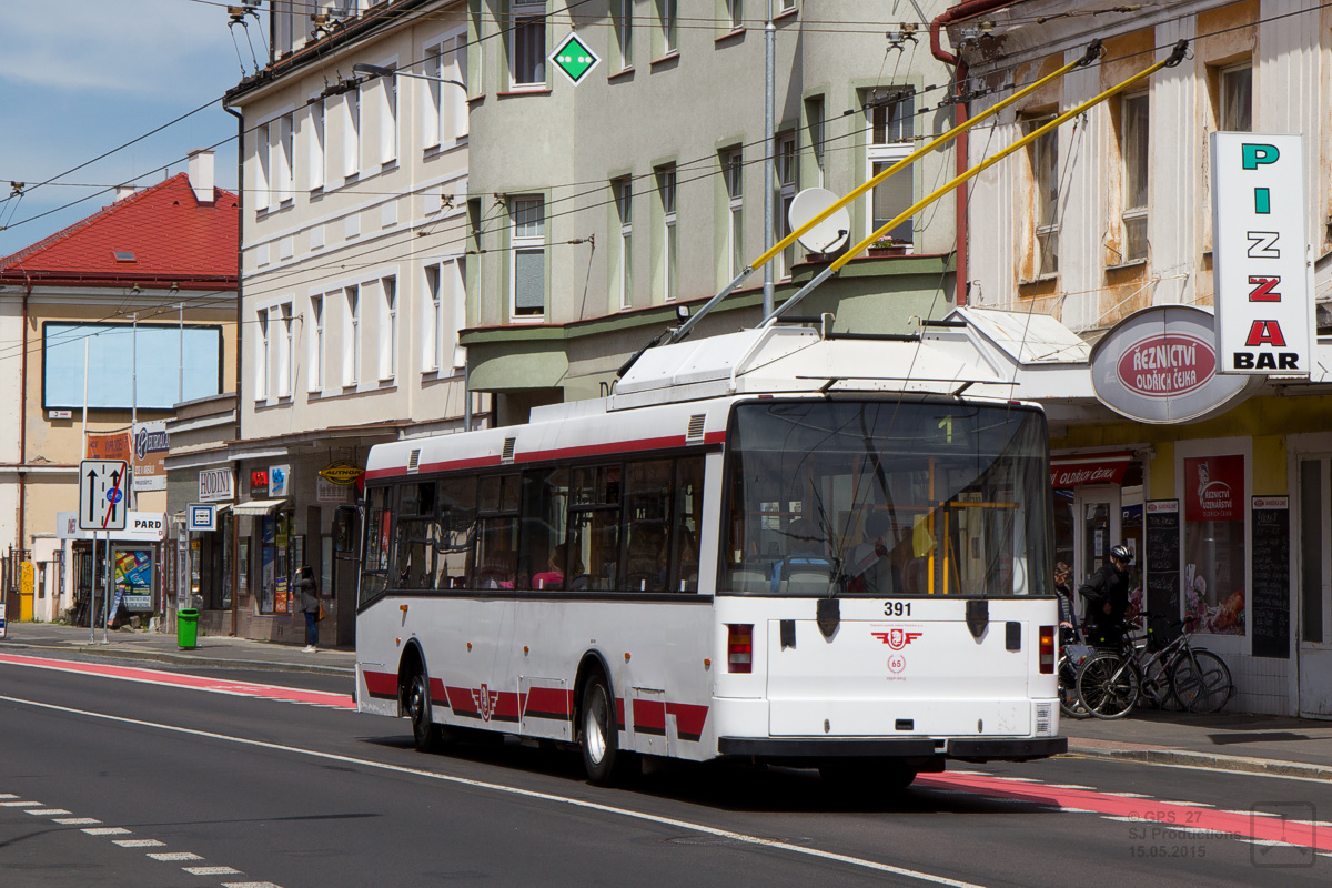 Пардубице, Škoda 21Tr № 391