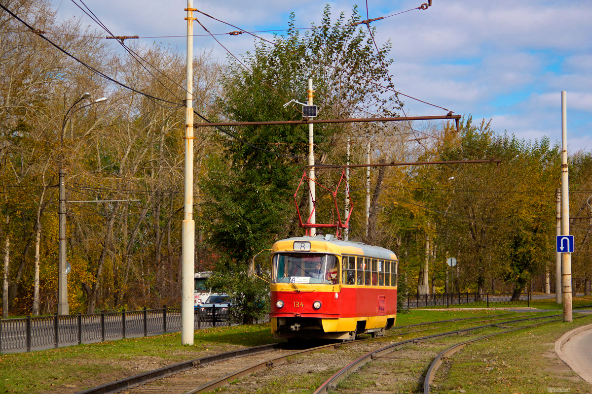 Екатеринбург, Tatra T3SU № 134