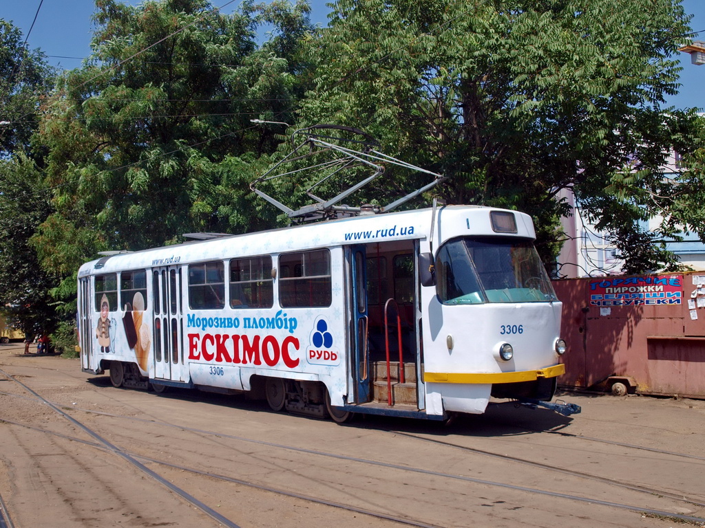 Одесса, Tatra T3R.P № 3306