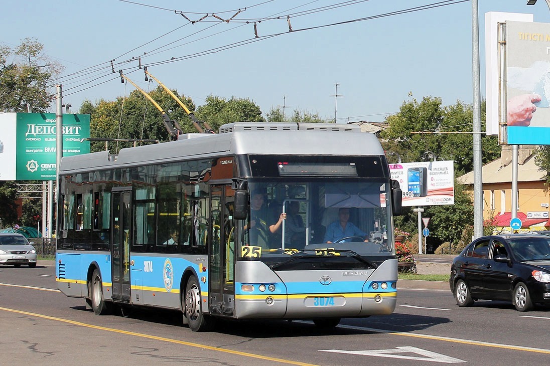 Алматы, YoungMan JNP6120GDZ (Neoplan Kazakhstan) № 3074