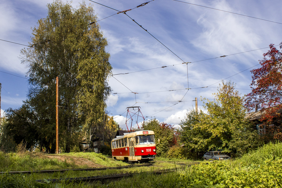 Ijevsk, Tatra T3SU (2-door) N°. 1108