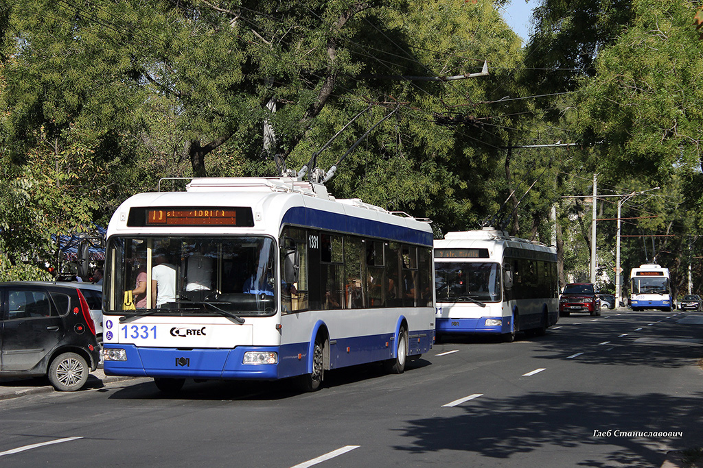 Кишинёв, RTEC 62321M1 № 1331; Кишинёв, БКМ 321 № 1301; Кишинёв, БКМ 321 № 3850