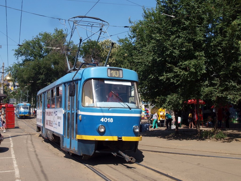 Одесса, Tatra T3R.P № 4018