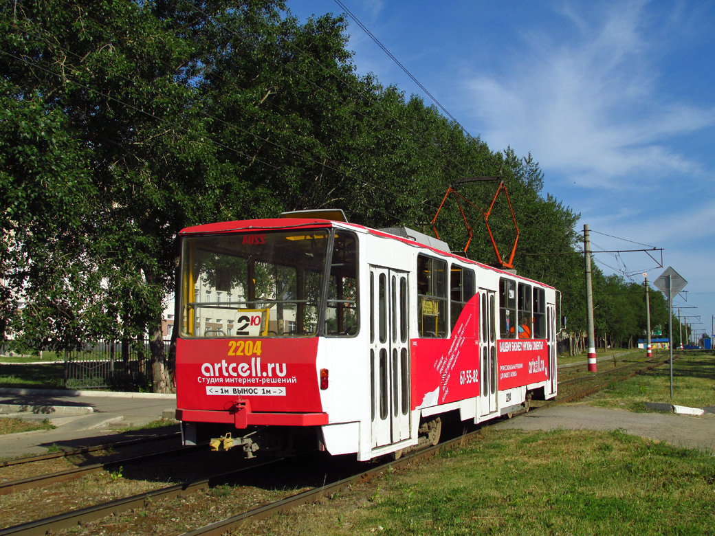 Ulyanovsk, Tatra T6B5SU № 2204