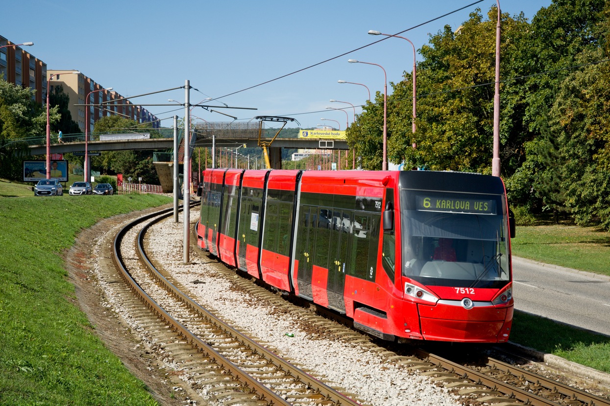 Братислава, Škoda 30T ForCity Plus № 7512