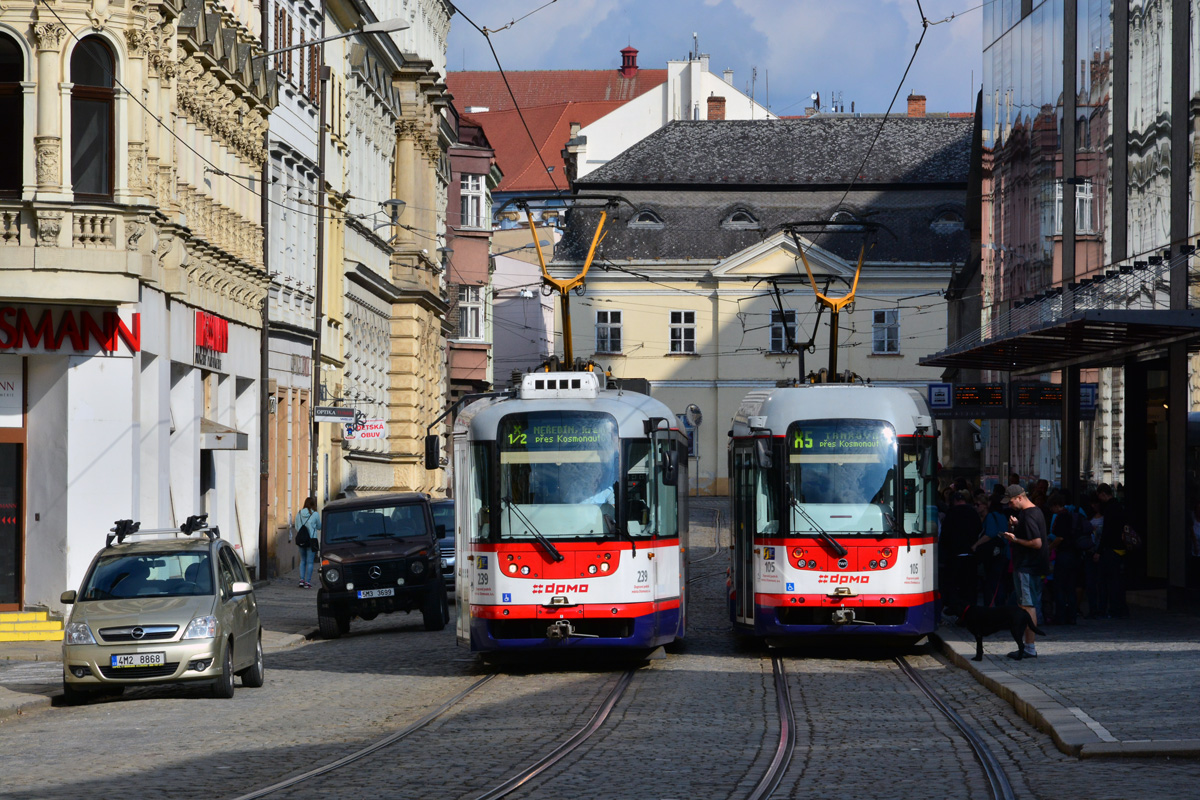 Оломоуц, Vario LFR.S № 239; Оломоуц, Vario LF+/O № 105