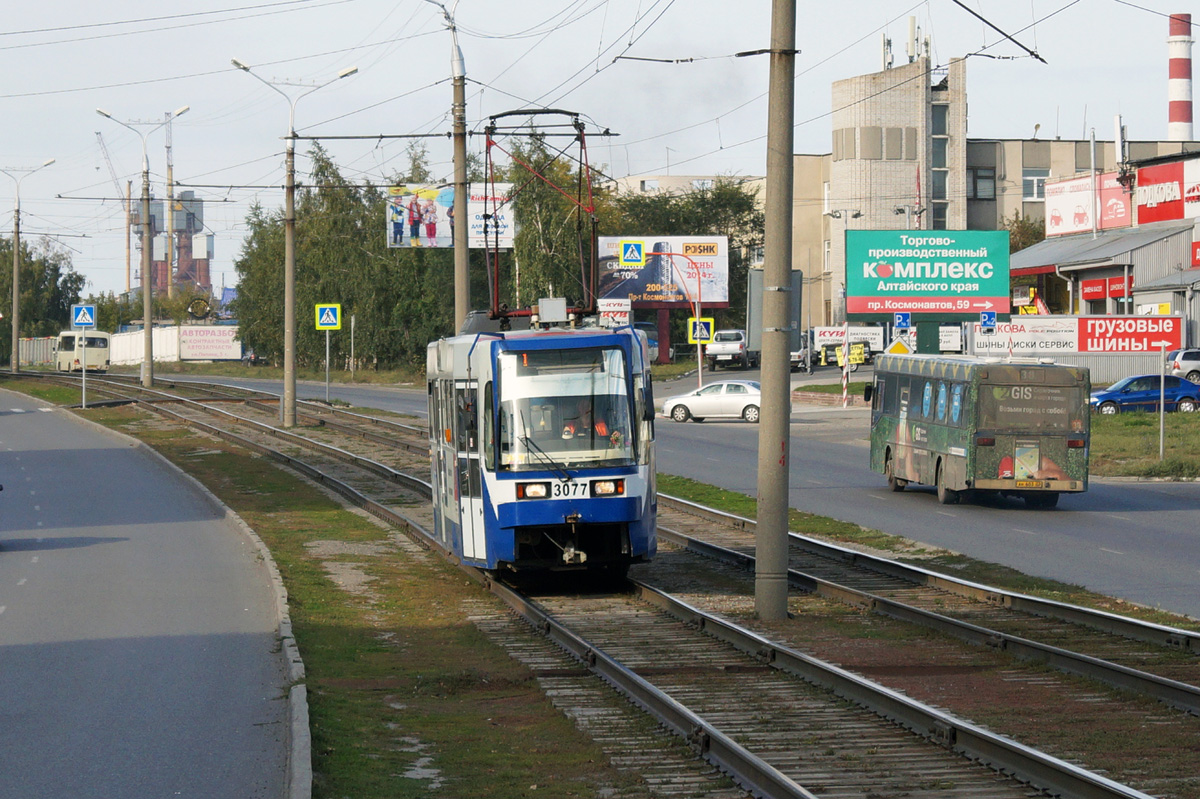 Барнаул, Tatra B3DM КВР Барнаул № 3077