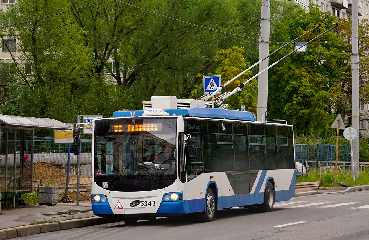 Санкт-Петербург, ВМЗ-5298.01 «Авангард» № 5343