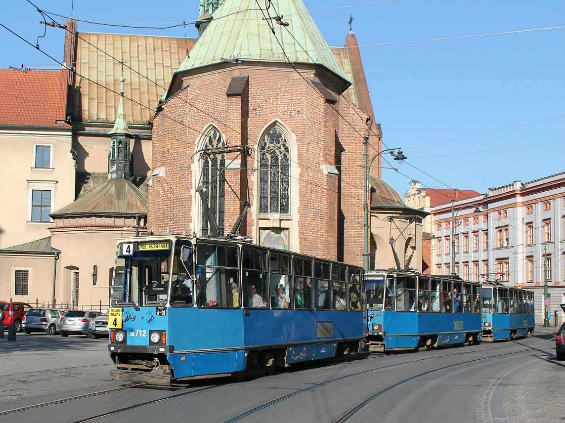 Краков, Konstal 105Na № HZ712